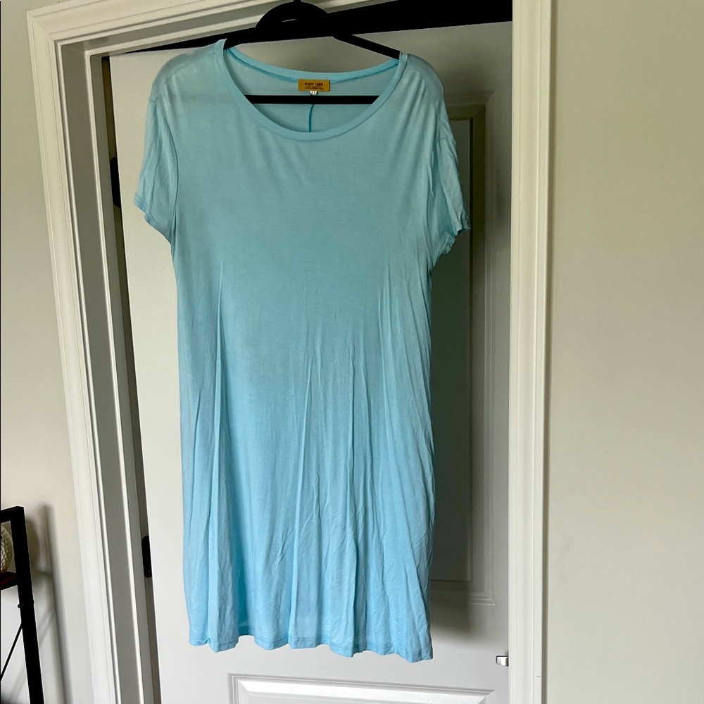 Piko Medium Light Blue Casual Dress